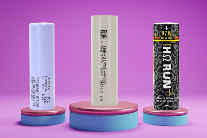 Best 21700 Batteries 2024