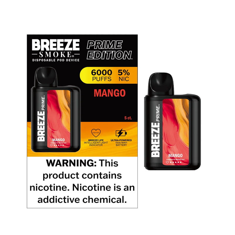 Breeze Prime Disposable Vape Mango