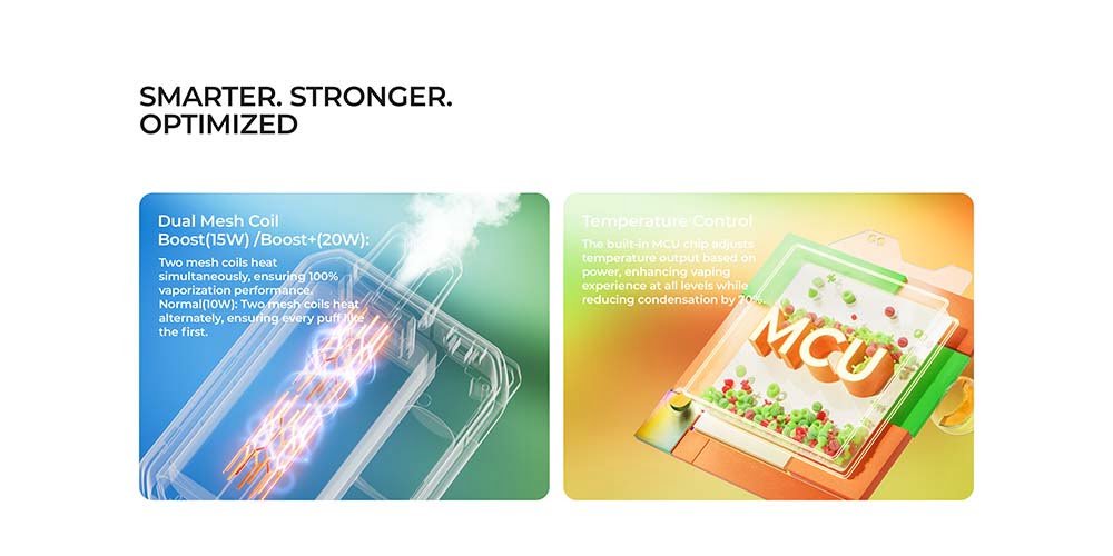 Enhanced Flavor and Vapor Production