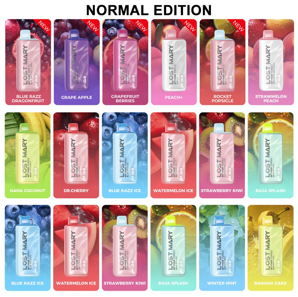 Lost Mary MT15000 Turbo NORMAL EDITION Flavors