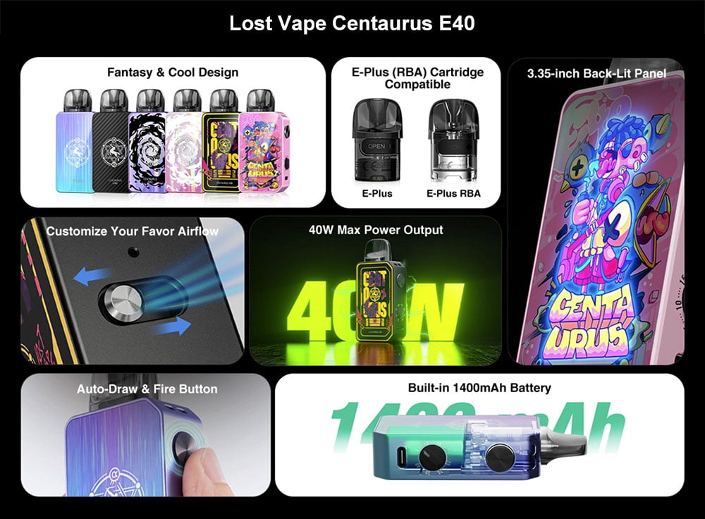 Lost Vape Centaurus E40