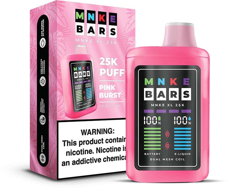 MNKE Bars XL 25K Disposable Vape 9