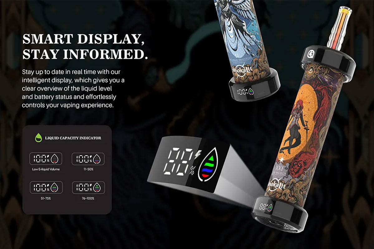 Bundle Arymi Hookalit 40000 Disposable Vape 0.5% Gloves Arymi Hookalit 40000  Puffs Vape - 40ml E-liquid, 0.5% Nicotine, 20 Hookah Vape