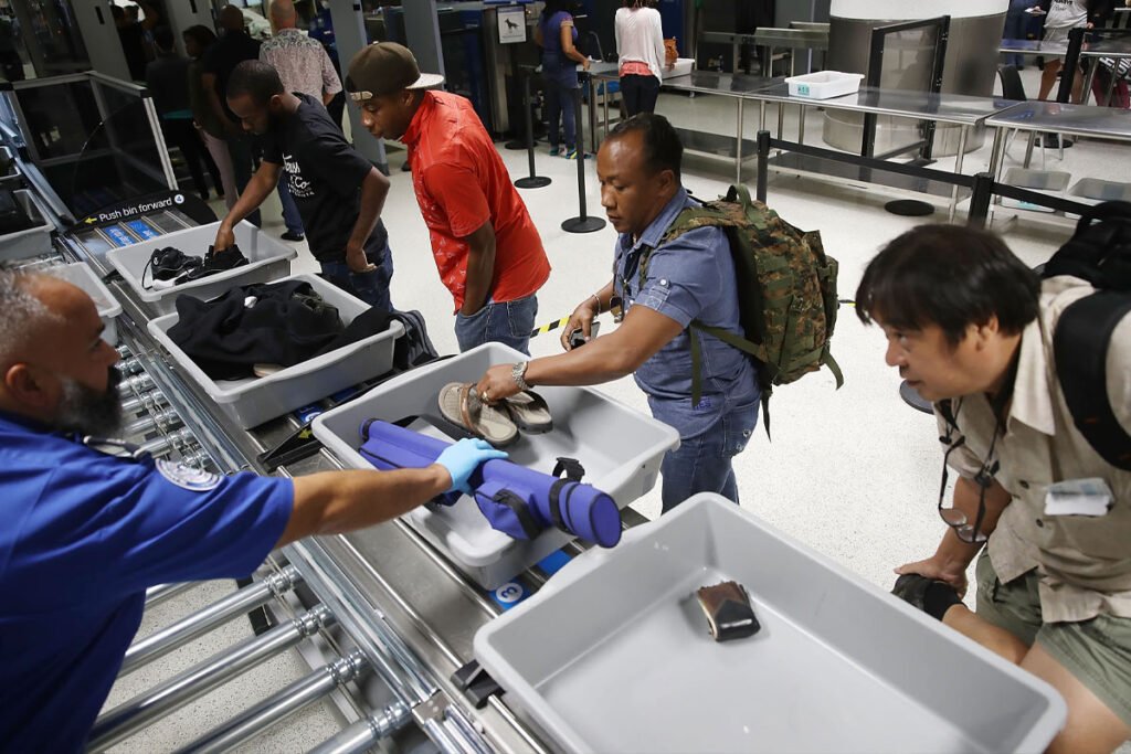 TSA security check