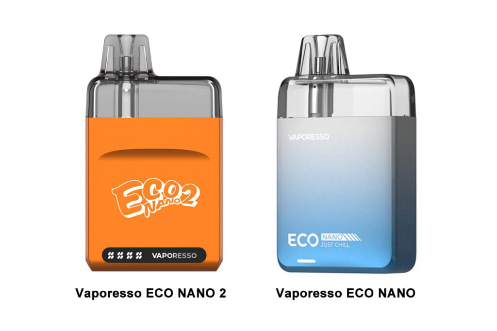 Vaporesso ECO NANO 2 vs Vaporesso ECO NANO