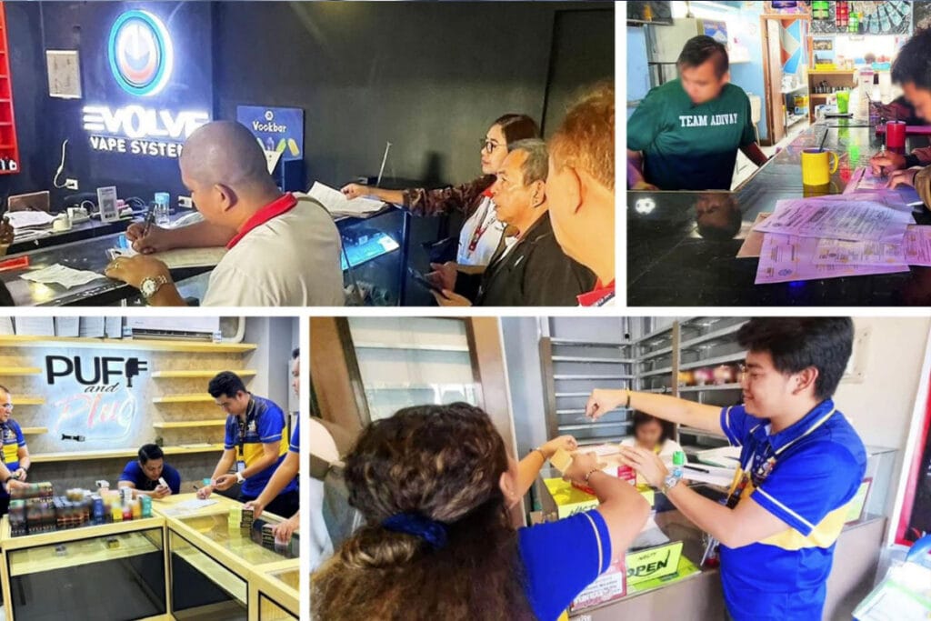 BIR raided 408 Illicit Vape Retailers/Resellers in Nationwide Raid