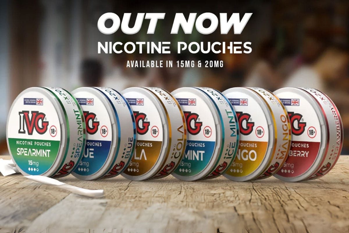 IVG unveils new range of nicotine pouches